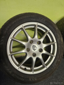 Alu Poruche 5x130 R18+pneu 2x245/50R18 2x275/45R18 zima - 3