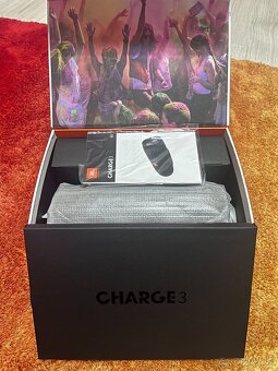 JBL CHARGE 3 - Nova Bateria - komplet balenie - 3