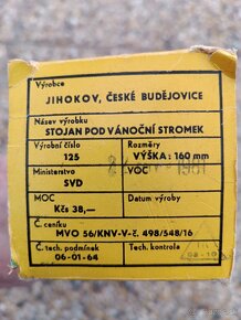 Predám - Retro stojan na vianočný stromček - 3