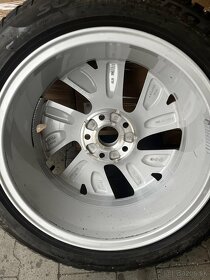 5x112 R17 6,5J ET46 originál + 205/50 R17 zimné Pirelli - 3