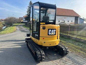 Minibagr CAT 302.7D CR hyd.svahovka+podkopy, 3t - 3