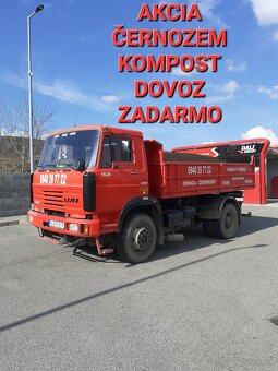 Ornica Záhradná Zemina Černozem Kompost Makadam Štrk - 3