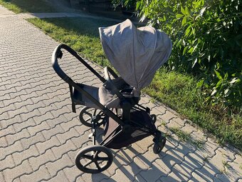 Cybex Priam 3v1 s podvozkom Matt Black plus prislusenstvo - 3