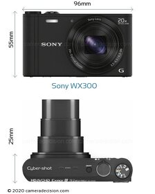 SONY Cyber-shot DSC-WX300  ► TERAZ ZĽAVA 80 € ► TOP STAV ◄ - 3