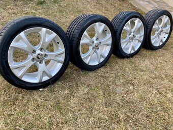 Letná sada org ŠKODA 5x112 R17 7J ET46 205/55 R17 - 3