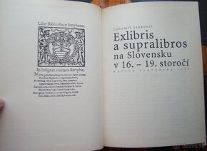 EXLIBRIS SUPRALIBROS DEJINY OSÍDLENIA UŽSKEJ ŽUPY - 3