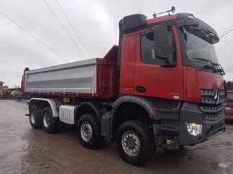 9030 - Mercedes-Benz Arocs 4145 - 8x6 – Meiller S3 + Bordmat - 3