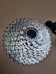 Kazeta Shimano + radenie SRAM - 3