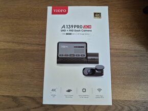 Autokamera VIOFO A139 PRO 2CH 4K - 3