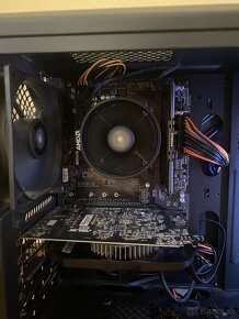 PC KOMPLET / RX RADEON 550 4GB/ AMD RYZEN 5 1600 - 3