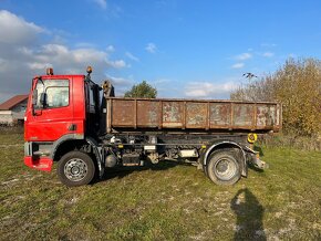 DAF 65.210 4x4 HÁKOVÝ NOSIČ KONTAJNEROV - 3