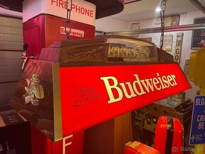 Kulečníkový lustr Budweiser - originál 70/80 léta - 3