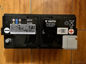 Autobateria Varta 12V AGM 92Ah 850A - 3