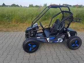 Dětská Bugina akumulátorová ECOBuggy až 2500W modr - 3