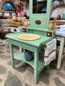 Umývací stolík / umývadlo vintage - UM04 - 3