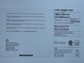 absolútne nový, zabalený MacBook Air M3, 15-inch 512GB SSD - 3