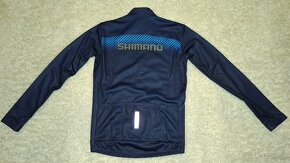 Shimano pánsky dres TEAM LONG navy veľkosť M - 3