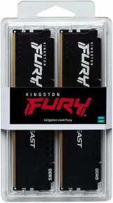 nové Kingston FURY 16GB KIT DDR5 5200MHz CL40 Beast Black - 3