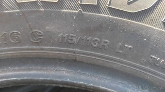 Bridgestone 235/65r16C letné skoro nejazdene - 3