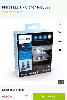 LED H7 Philips ULTINION PRO 3022 - 3