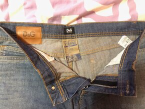 nove panske jeans osuchane w33 slim Dolce & Gabbana - 3