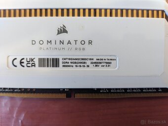 Corsair Dominator Platinum DDR4 16GB KIT (2x8) 3600MHz CL18 - 3