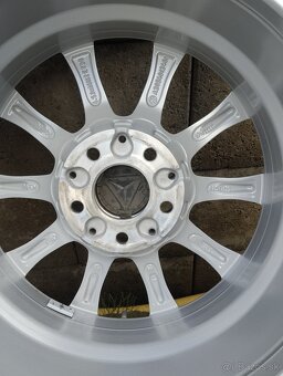 MERCEDES 16"+205/60+Snímače -zimná sada - 3