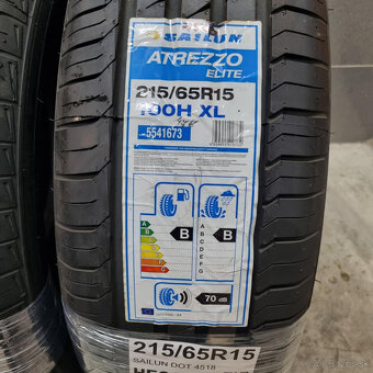 Letné pneumatiky 215/65 R15 SAILUN DOT4518 - 3