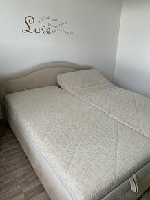 Predám manželskú posteľ 180x200 cm - 3