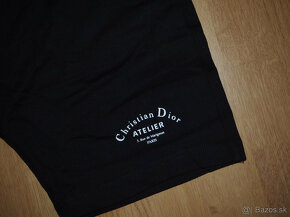Christian Dior pánska súprava teplákové šortky + tričko - 3