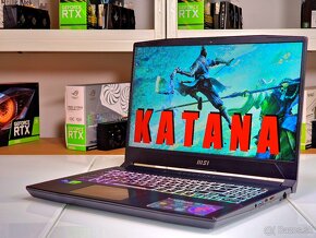 Herný notebook MSI KATANA | RTX 4070 | i7-12650H | DDR5 - 3