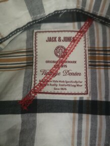 košela Jack a Jones JEANS slim fit velkost M - 3