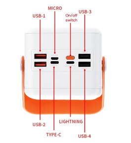 Predám kvalitnú, výkonnú, POWERBANK 96000mAh - 3