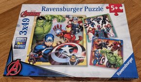 Rôzne puzzle Avengers, Cars, Transformers - 3