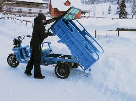 Elektricka nakladna trojkolka SNOW 500 - 3