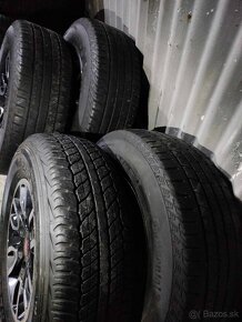 4ks alu disky orig. Fiat r16 6x139,7 pneu 245/70 r16 - 3