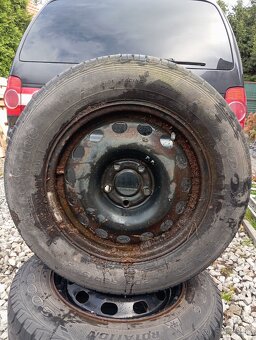 Predám rezervu koleso 205/65 R15 5x112 letná pneu - 3