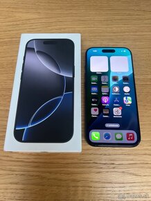 Predám iPhone 16 PRO 256GB, TOP, ZARUKA, VOLNY, 100% BAT - 3