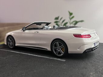 1:18 Mercedes-Benz S63 AMG Cabrio (White) - GT-Spirit - 3