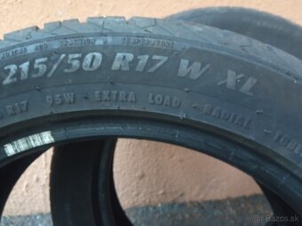 Letné pneumatiky 215/50 R17 - 3