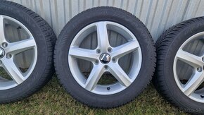 Zimná sada originál Škoda Octavia 3, 5x112 R16 +  205/55 R16 - 3