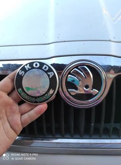 Škoda znaky na kapotu a kufor (78mm/89mm) - 3