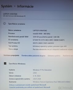 Notebook HP 250 - 3