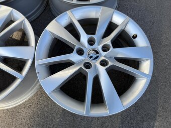 ORIGINAL ŠKODA OCTAVIA 3 DISKY 5x112 R17 TOP - 3