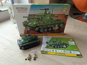 Cobi 2543 World War II Americký lehký Tank M2 - 3