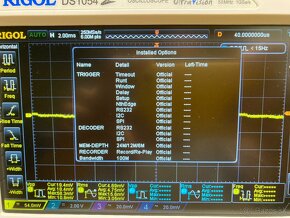 Osciloskop Rigol DS1054Z + unlock na 100MHz - 3