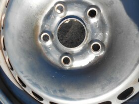 15"-SADA KOLIES PLECHOVA 5X112 SKODA ,SEAT,AUDI,VW - 3