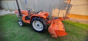 Malotraktor Kubota B 1600 + rotovator - 3