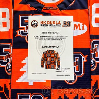 Hokejový dres HK Dukla Michalovce Daniil Fominykh #88 - 3