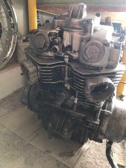 Motor Kawasaki 440 LTD s komplet kabelážou - 3